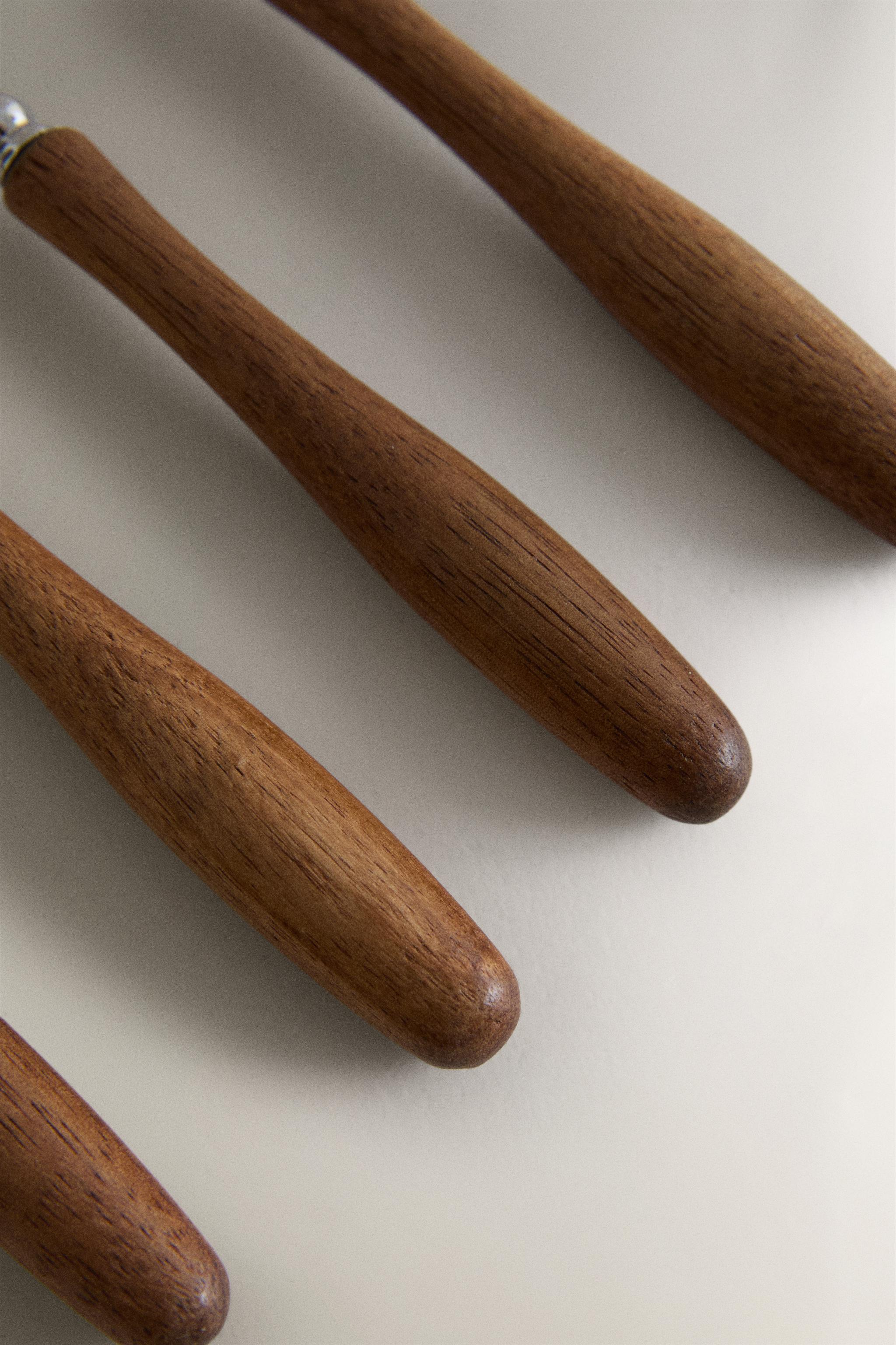 LOT FOURCHETTES BRUNCH MANCHE BOIS ACACIA (LOT 4)